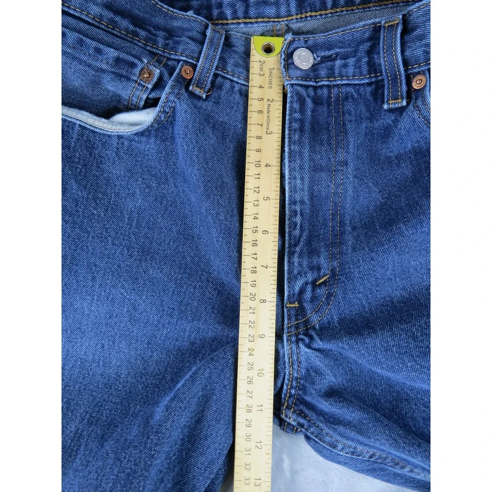 Levi's 550 Relaxed Fit Jeans Mens W36 L32‎ Blue Denim Classic Casual Pants